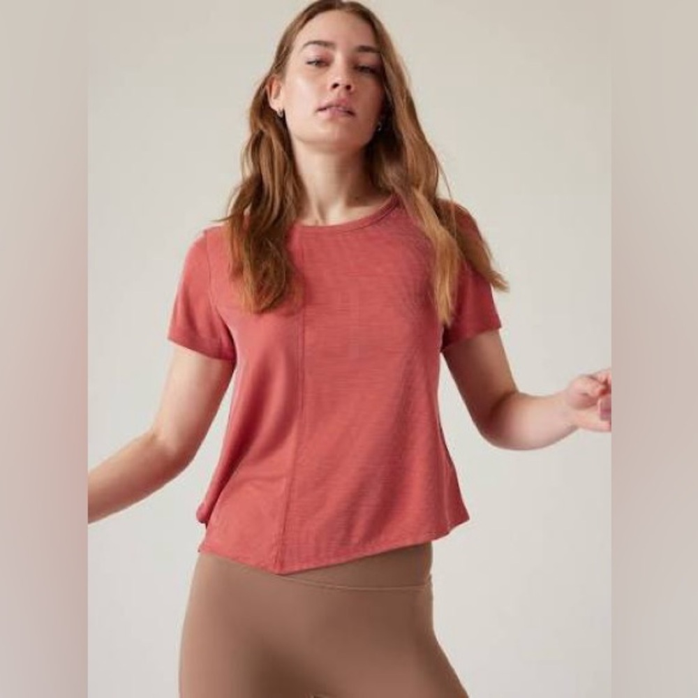 Athleta | Rust Relaxed Tee